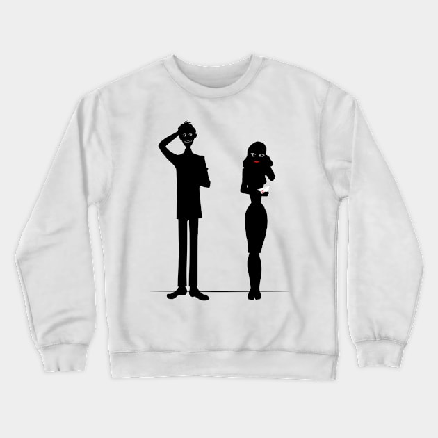 A kiss of Paper Crewneck Sweatshirt by RosettaP